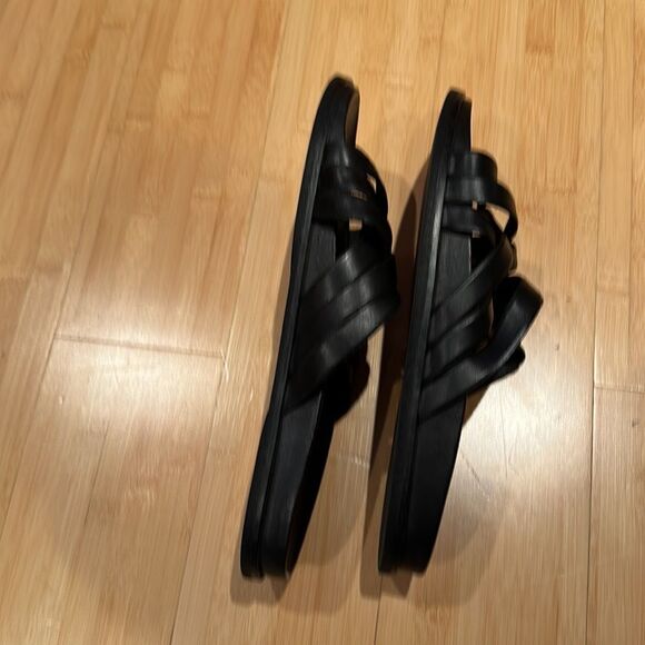 Cole Haan leather braided slides - Picture 4 of 9